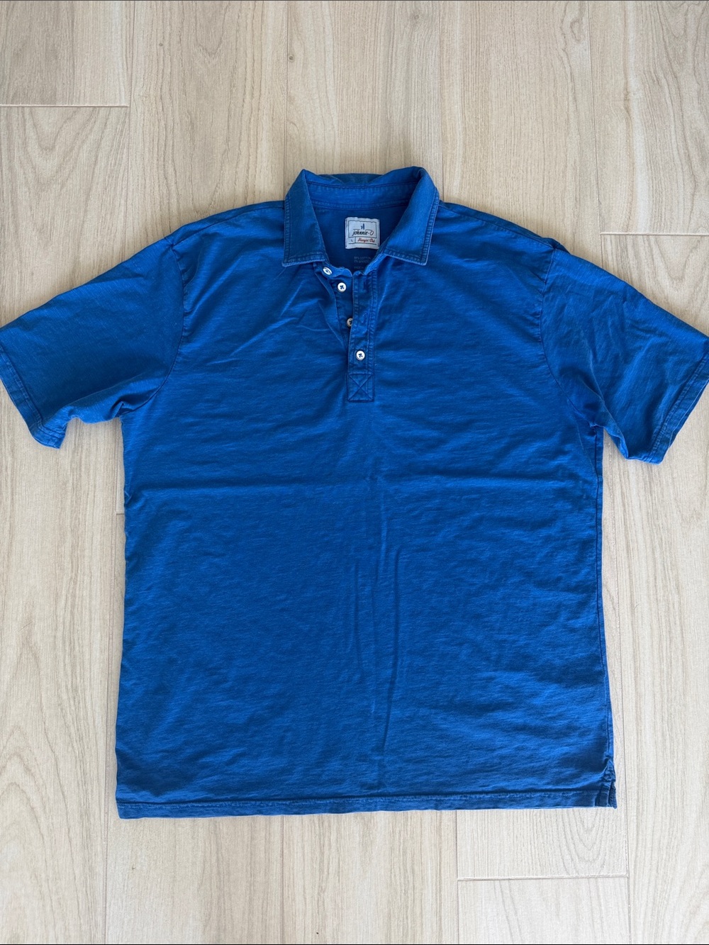 johnnie-O Royal Blue Short Sleeve Polo